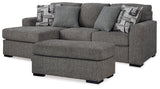 Furniture City Houma - Ashley Furniture - Gardiner Sofa Chaise and Ottoman - Sofa Chaise and Ottoman - 52404U1