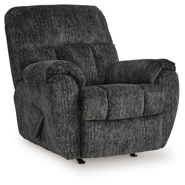 Furniture City Houma - Ashley Furniture - Stayfish Living Room - Rocker Recliner / Gunmetal - PC5260625