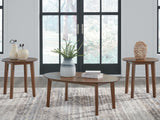 Gordonay - Occasional Table Set (Set of 3) - Brown