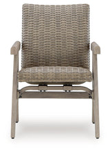 Cliff Trails - Rocking Arm Chair (Set of 2) - Beige