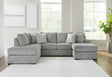 Furniture City Houma - Ashley Furniture - Casselbury 2-Piece Sectional with Chaise - RAF 2-Piece Sectional with Chaise - 52906S2