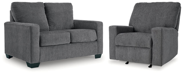 Furniture City Houma - Ashley Furniture - Rannis Twin Sofa Sleeper and Recliner - Twin Sofa Sleeper and Recliner - 53602U2