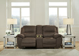 Next-Gen Gaucho Reclining Loveseat with Console