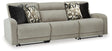 Furniture City Houma - Ashley Furniture - Colleyville 3-Piece Power Reclining Sectional Sofa - 3-Piece Power Reclining Sectional Sofa / Stone - 54405S8