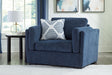 Furniture City Houma - Ashley Furniture - Evansley Oversized Chair - Chair and a Half / Navy - 5450223