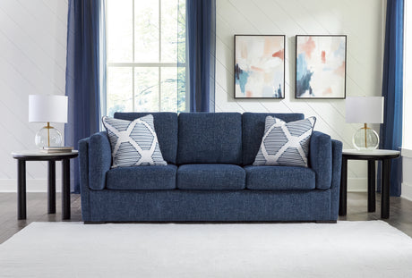 Furniture City Houma - Ashley Furniture - Evansley Sofa - Sofa / Navy - 5450238