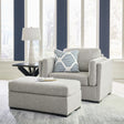 Furniture City Houma - Ashley Furniture - Evansley Oversized Chair and Ottoman - Oversized Chair and Ottoman - 54503U1