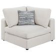 Furniture City Houma - Coaster - Serene Upholstered Corner Beige - 551322