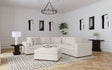 Furniture City Houma - Coaster - Lakeview 6-piece Upholstered Modular Sectional Sofa Ivory - 551461-SETA