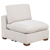 Lakeview 5-piece Upholstered Modular Sectional Sofa Ivory