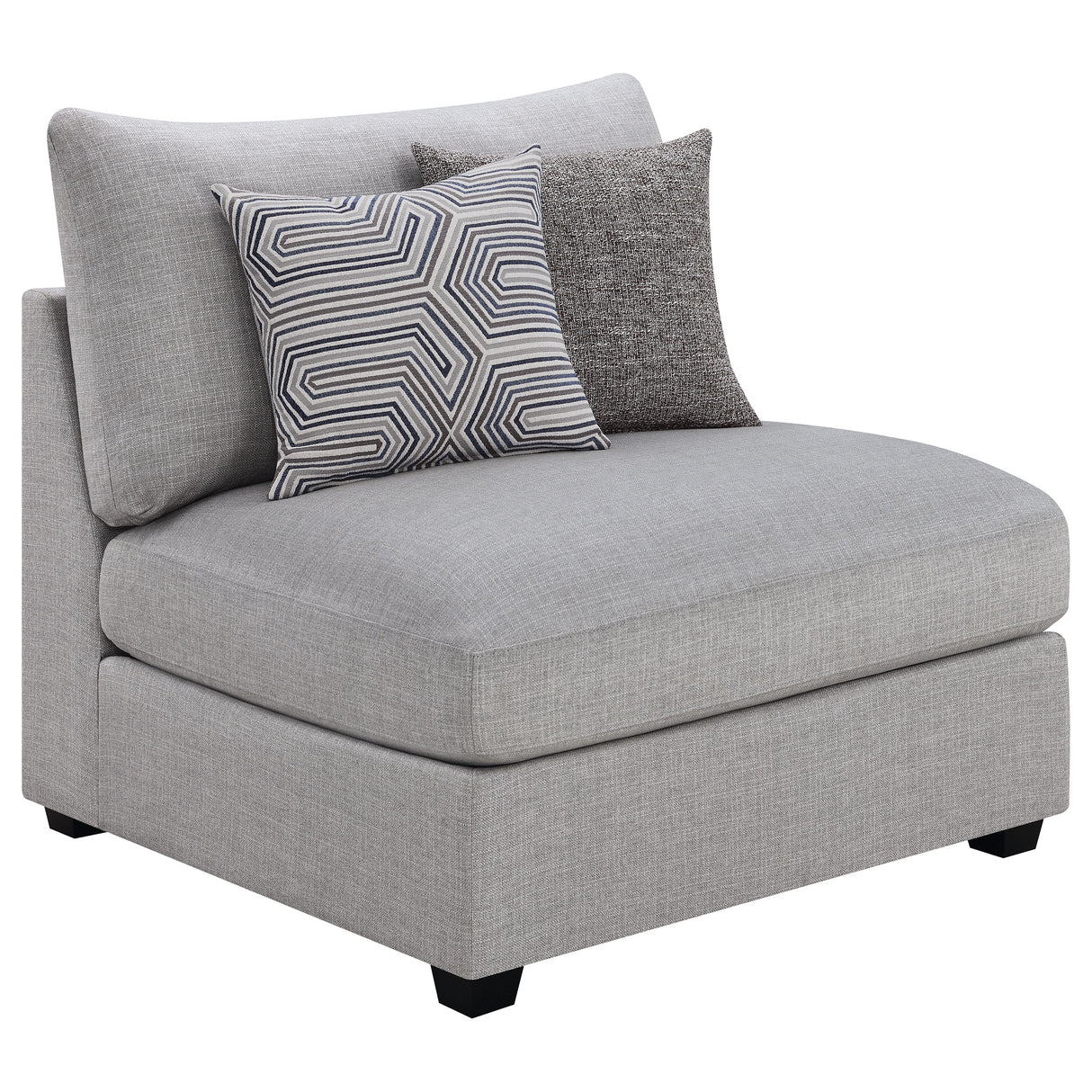 Cambria 6-piece Upholstered Modular Sectional Sofa Grey