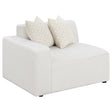 Furniture City Houma - Coaster - Freddie Upholstered LAF Chair Pearl - 551644LAF