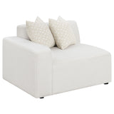Furniture City Houma - Coaster - Freddie Upholstered LAF Chair Pearl - 551644LAF