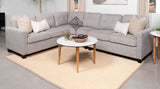 Furniture City Houma - Coaster - Georgina 4-piece Upholstered Modular Sectional Sofa Beige - 551705-SET