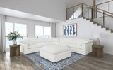 Furniture City Houma - Coaster - Raleigh 6-piece Boucle Upholstered Modular Sectional Ivory - 551751-SETA