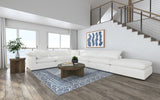 Furniture City Houma - Coaster - Raleigh 6-piece Boucle Upholstered Modular Sectional Ivory - 551751-SET