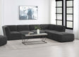 Furniture City Houma - Coaster - Sunny 6-piece Upholstered Modular Sectional Sofa Charcoal - 552081-SET