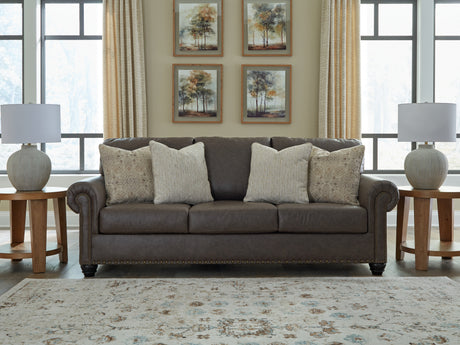 Furniture City Houma - Ashley Furniture - Roxmere Living Room - Sofa / Umber - 5550338
