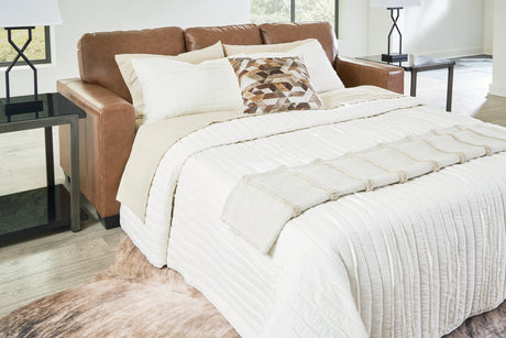 Furniture City Houma - Ashley Furniture - Bolsena Queen Sofa Sleeper - Queen Sofa Sleeper / Caramel - 5560339