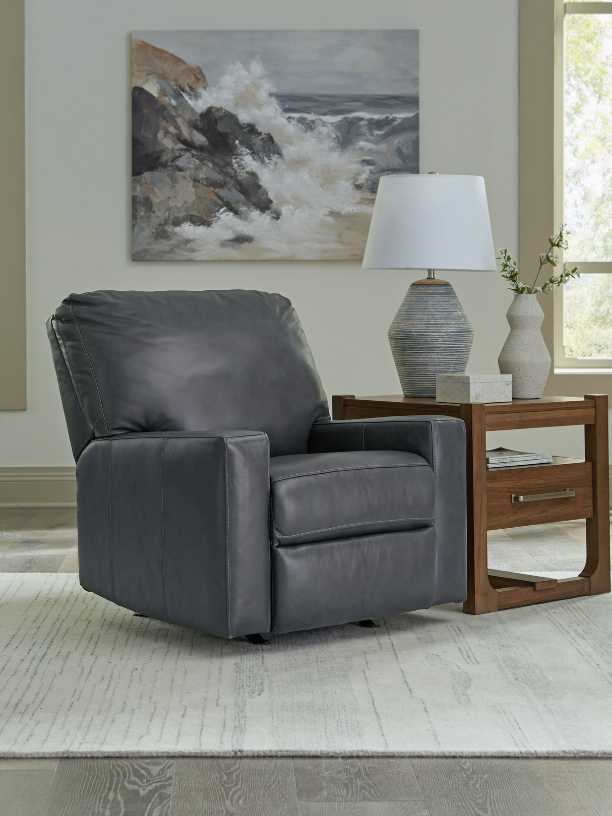 Furniture City Houma - Ashley Furniture - Bolsena Recliner - Rocker Recliner / Admiral - 5560425