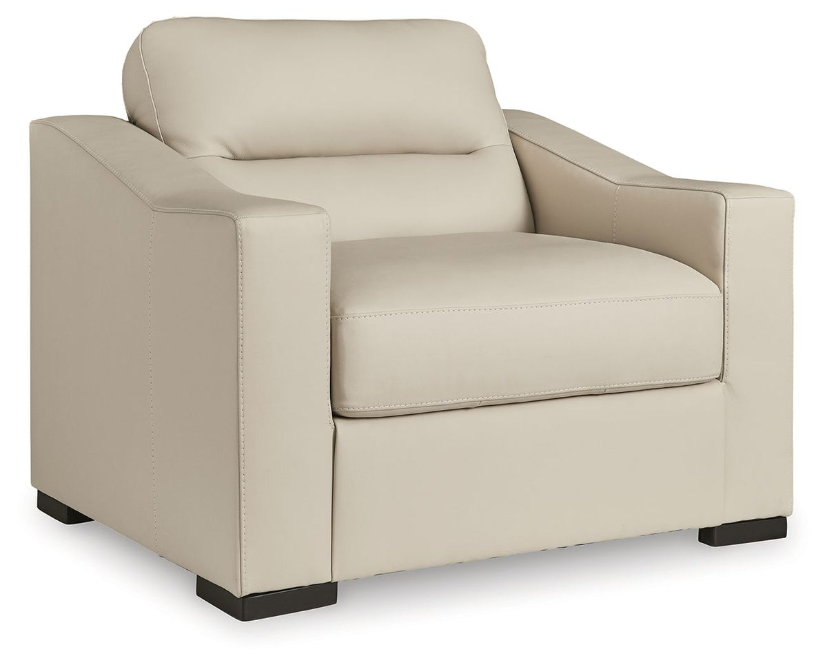 Treasure Trove - 2 Pc. - Chair And A Half, Ottoman - Almond