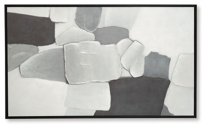 Adilson - Wall Art - White / Gray / Black