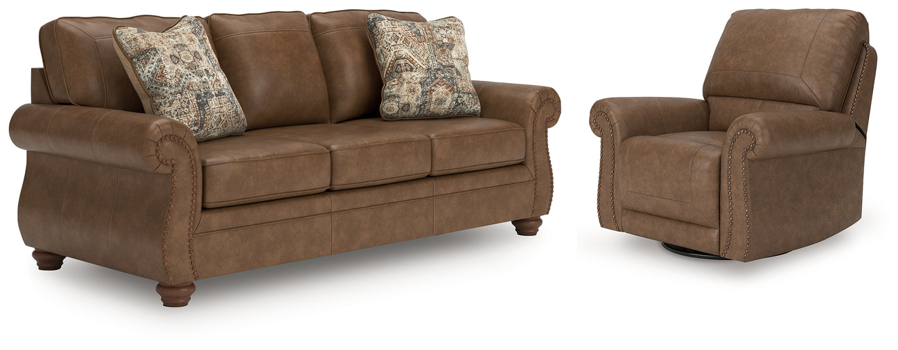 Furniture City Houma - Ashley Furniture - Chasemore Sofa and Recliner - Sofa and Recliner - PC55902U2