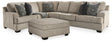 Furniture City Houma - Ashley Furniture - Bovarian 3-Piece Sectional and Ottoman - 3-Piece Sectional and Ottoman - 56103U3