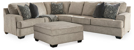 Furniture City Houma - Ashley Furniture - Bovarian 3-Piece Sectional and Ottoman - 3-Piece Sectional and Ottoman - 56103U3