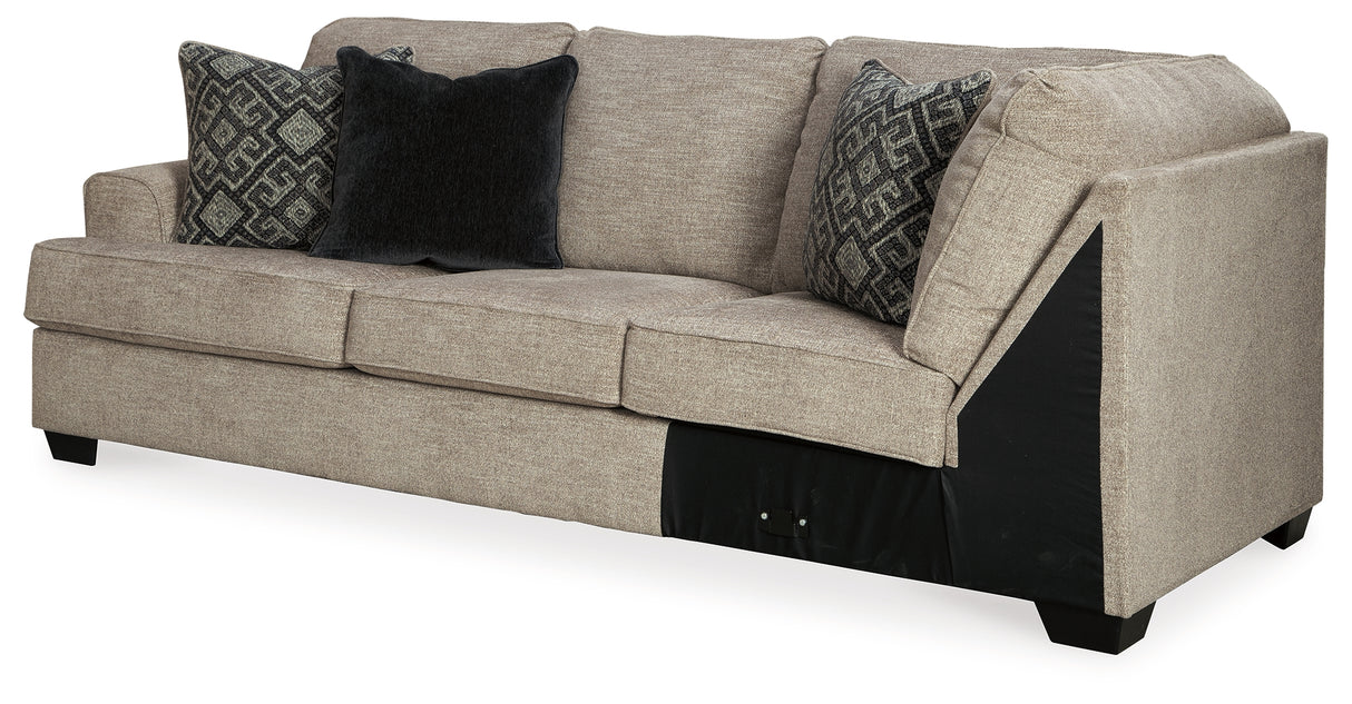 Bovarian 3-Piece Sectional and Ottoman