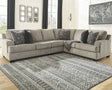 Furniture City Houma - Ashley Furniture - Bovarian 3-Piece Sectional - 3-Piece Sectional / Stone - 56103S2