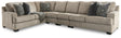 Furniture City Houma - Ashley Furniture - Bovarian 4-Piece Sectional - LAF 4-Piece Sectional - 56103S6