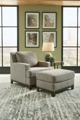 Furniture City Houma - Ashley Furniture - Kaywood Chair and Ottoman - Chair and Ottoman - 56303U2