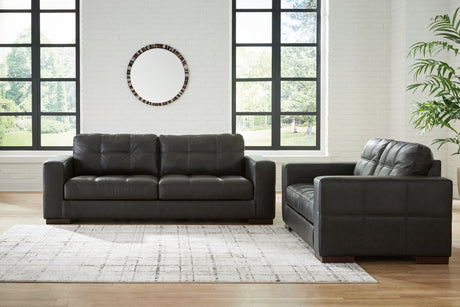 Furniture City Houma - Ashley Furniture - Luigi Sofa and Loveseat - Sofa and Loveseat - 56506U1