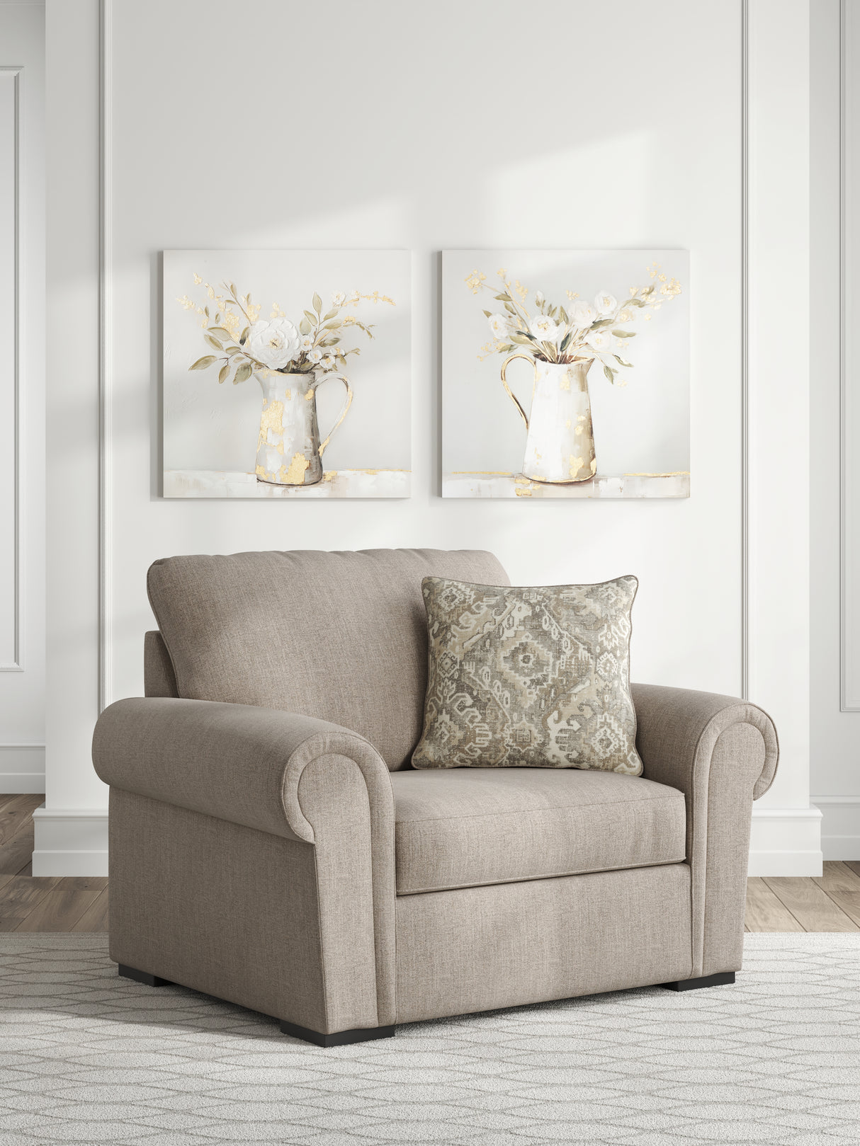 Furniture City Houma - Ashley Furniture - Sararose Oversized Chair - Chair and a Half - 5710223