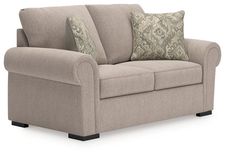 Furniture City Houma - Ashley Furniture - Sararose Loveseat - Loveseat / Heather - 5710235