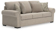 Furniture City Houma - Ashley Furniture - Sararose Living Room - Ottoman / Heather - 5710214
