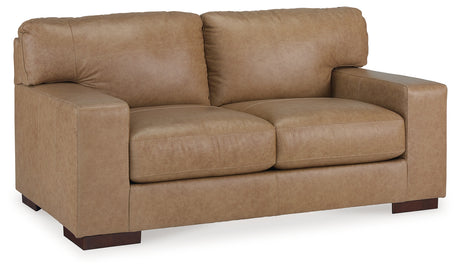 Furniture City Houma - Ashley Furniture - Lombardia Loveseat - Loveseat / Tumbleweed - 5730235