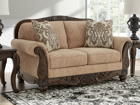 Furniture City Houma - Ashley Furniture - Chelsworth Loveseat - Loveseat / Golden - PC5790535