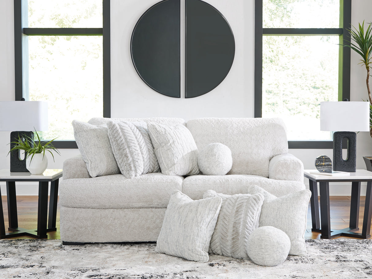 Furniture City Houma - Ashley Furniture - Cuddle Plush 2-Piece Sectional - RAF 2-Piece Sectional / Arctic - PC59106S9