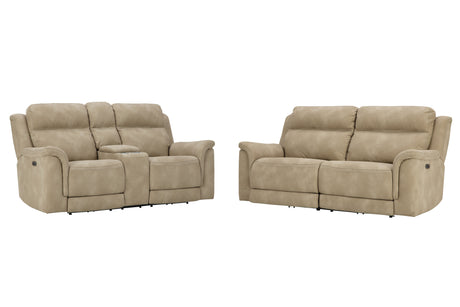 Furniture City Houma - Ashley Furniture - Next-Gen DuraPella Power Reclining Sofa and Loveseat - Power Reclining Sofa and Loveseat - 59302U1