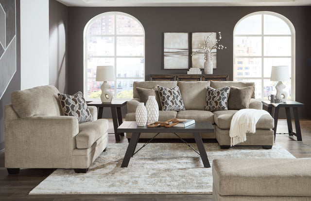Furniture City Houma - Ashley Furniture - Stonemeade Sofa Chaise, Oversized Chair, and Ottoman - Sofa Chaise, Oversized Chair, and Ottoman - 59504U3
