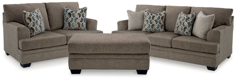 Furniture City Houma - Ashley Furniture - Stonemeade Sofa, Loveseat and Ottoman - Sofa, Loveseat and Ottoman - 59505U10