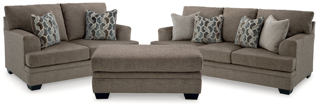 Furniture City Houma - Ashley Furniture - Stonemeade Sofa, Loveseat and Ottoman - Sofa, Loveseat and Ottoman - 59505U10
