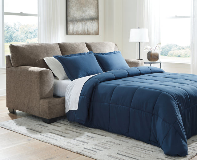 Furniture City Houma - Ashley Furniture - Stonemeade Living Room - Queen Sofa Sleeper / Nutmeg - 5950539