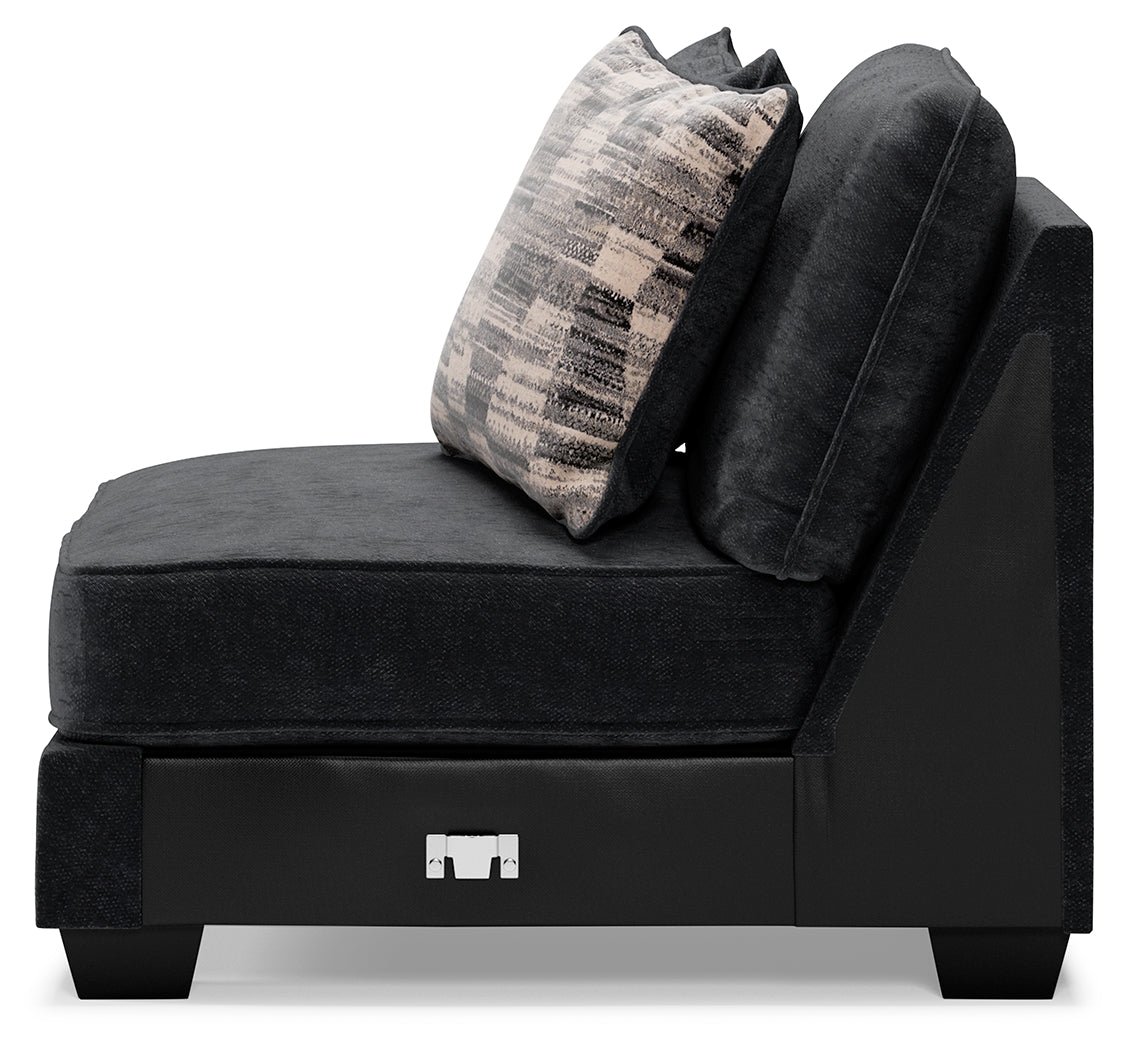 Lavernett 5-Piece Sectional and Ottoman