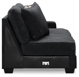 Lavernett 5-Piece Sectional and Ottoman