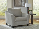 Furniture City Houma - Ashley Furniture - Willarae Living Room - Chair and a Half / Taupe - 5980323