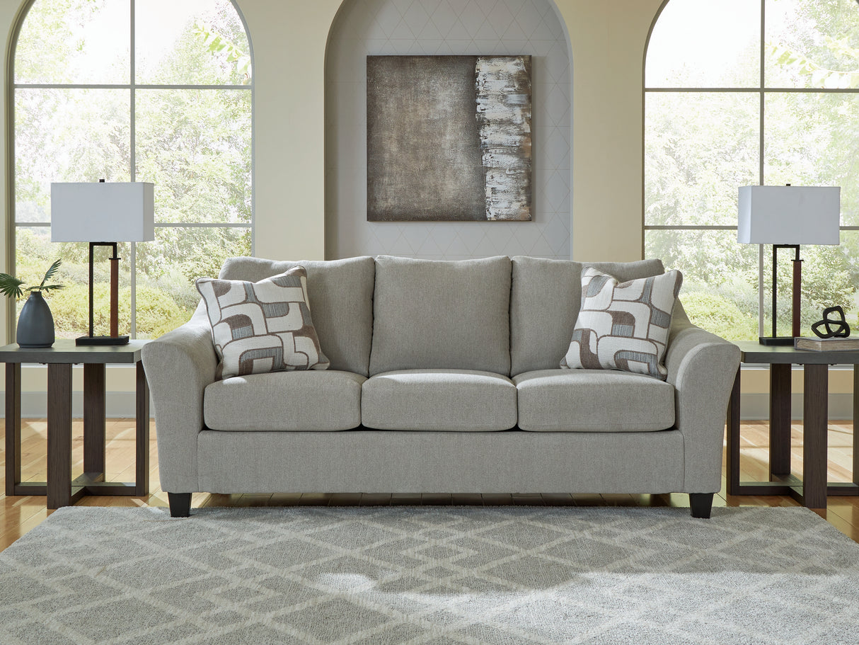 Furniture City Houma - Ashley Furniture - Willarae Living Room - Sofa / Taupe - 5980338