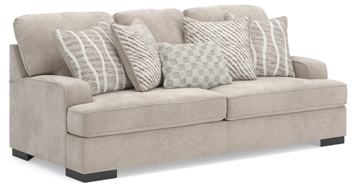 Furniture City Houma - Ashley Furniture - High Profile Sofa - Sofa / Taupe - 5990238